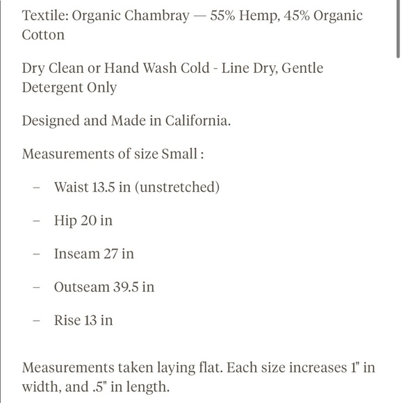 *Reserved* OZMA Neale Top - Organic Chambray - Indigo XS + Vivian Top XS 💙 - Picture 7 of 10